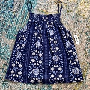 Old Navy Floral Tank Top